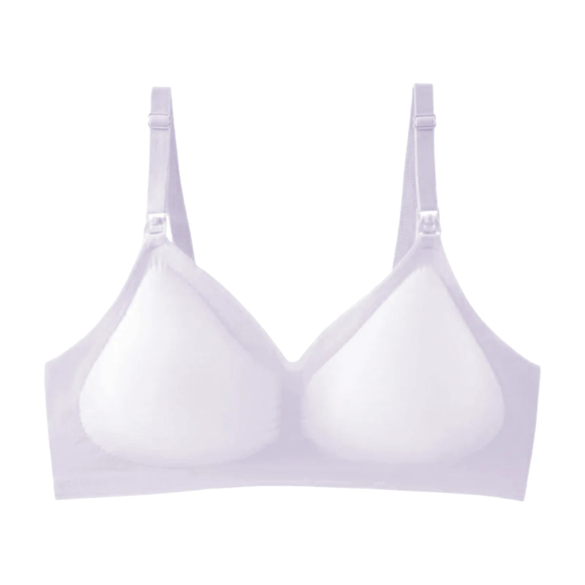 Seamless Wireless Nursing Bra – Soft Maternity Breastfeeding Comfort