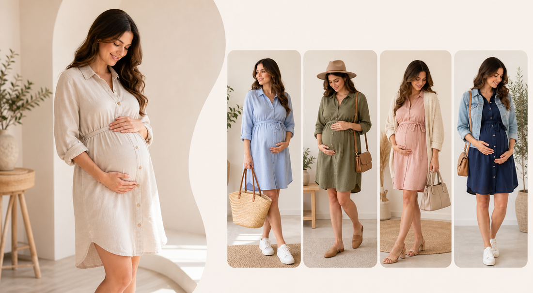 Can You Wear Shirt Dresses While Pregnant?