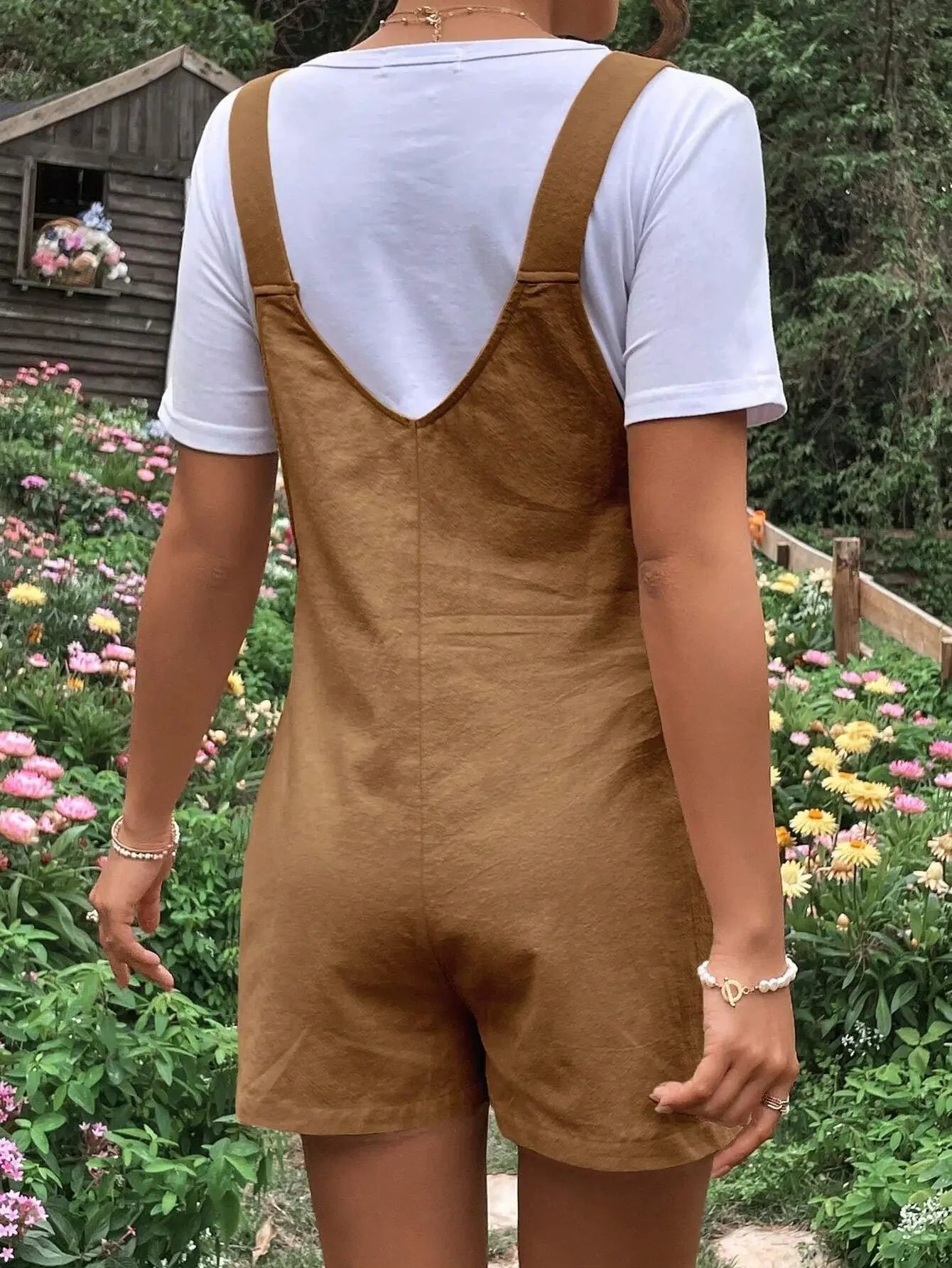 Everyday Ease Maternity Overall Romper