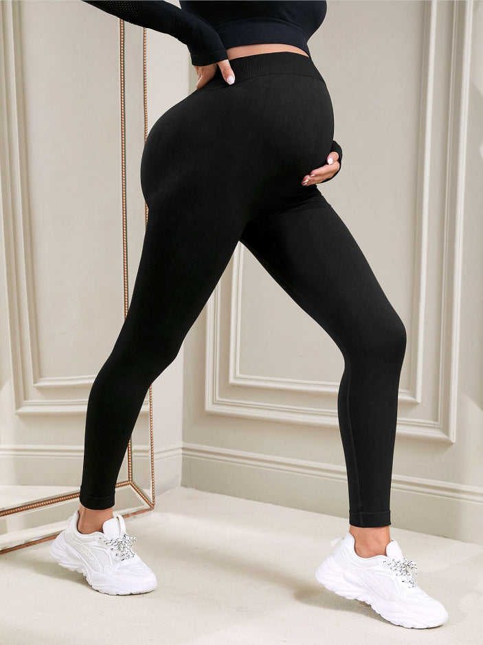 Second Skin Maternity Leggings – High-Waist Belly Support