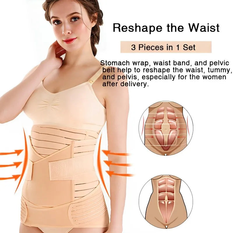 RestoreEase™ 3-in-1 Postpartum Support Wrap
