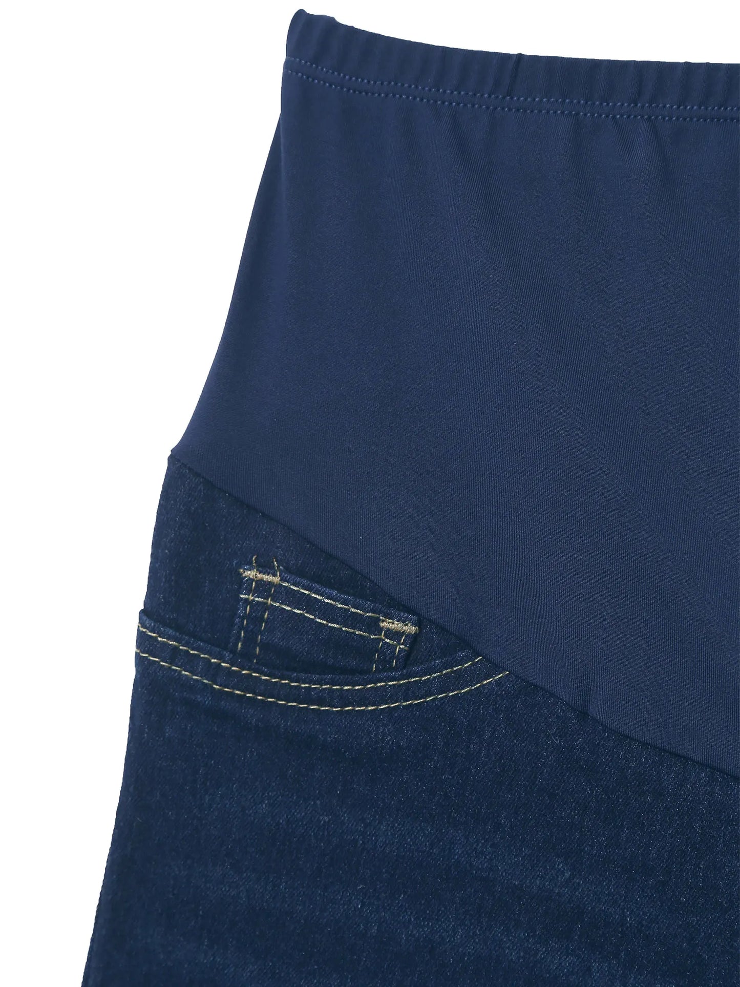 Maternity High-Waist Stretch Denim Jeans