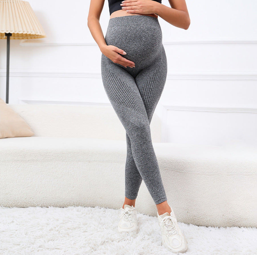 Second Skin Maternity Leggings – High-Waist Belly Support