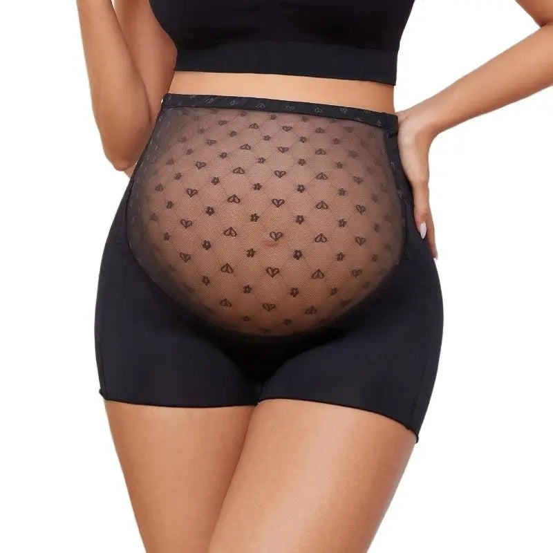Breathable Lace Belly Support Shorts