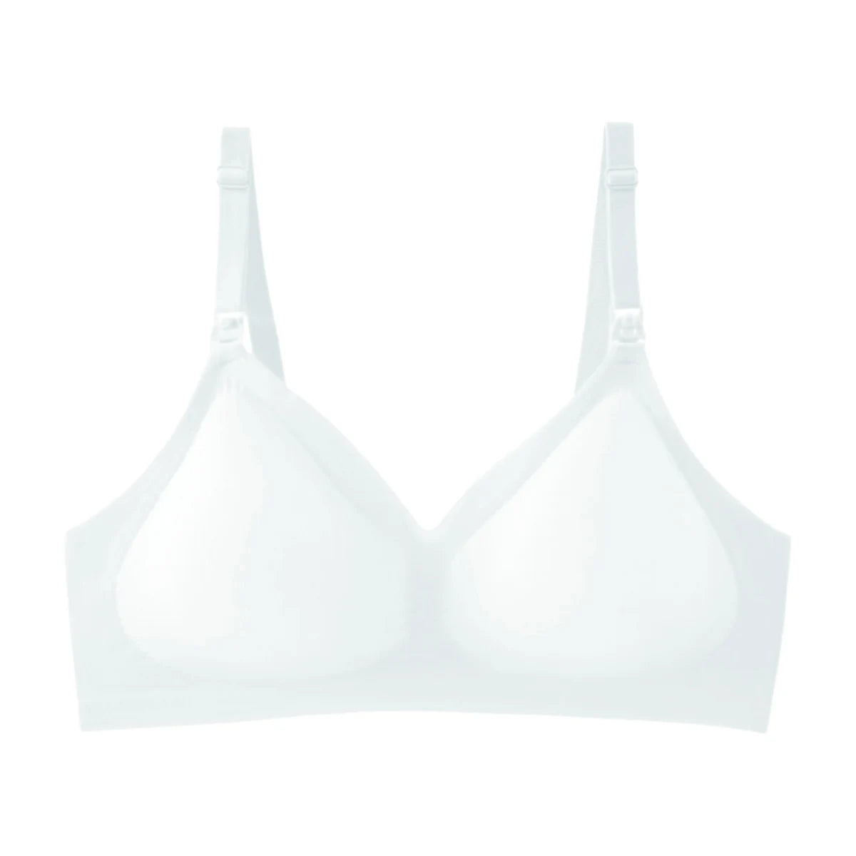 Seamless Wireless Nursing Bra – Soft Maternity Breastfeeding Comfort