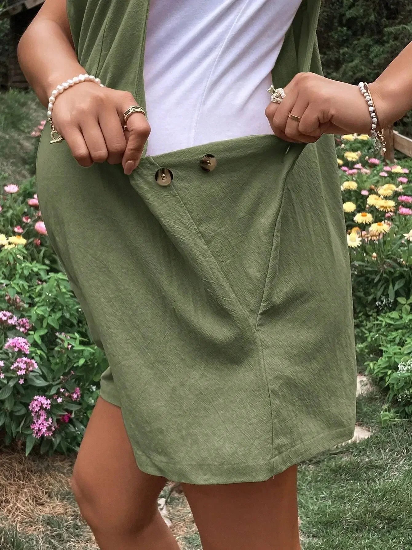 Everyday Ease Maternity Overall Romper