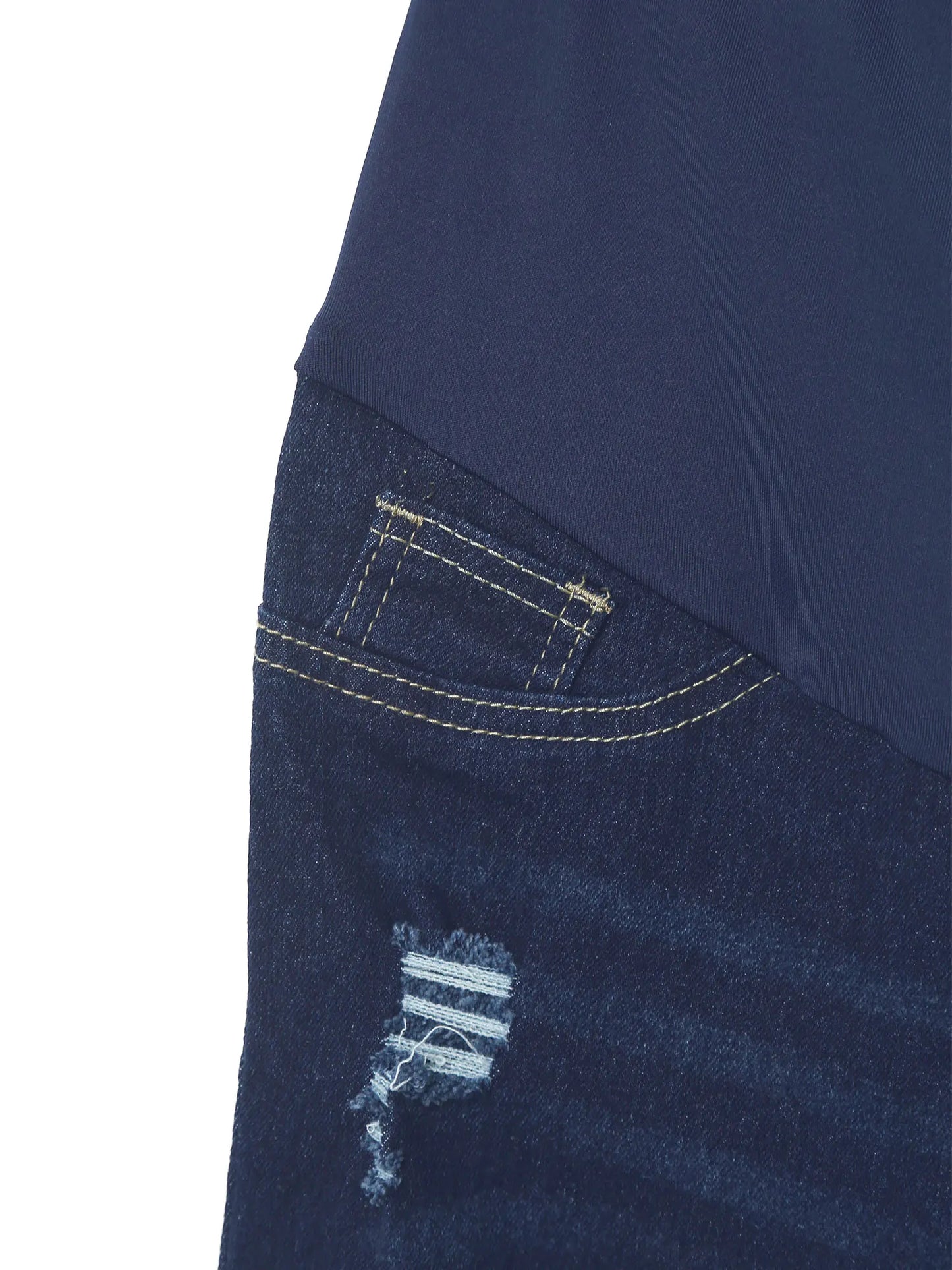Maternity High-Waist Stretch Denim Jeans